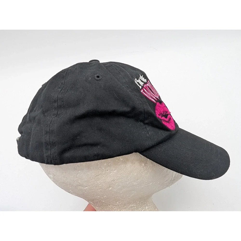 Margaritaville Woman To Blame Jamaica W.I. Black Cotton Baseball Hat Cap Pink